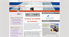 Desktop Screenshot of concretebuildings.org